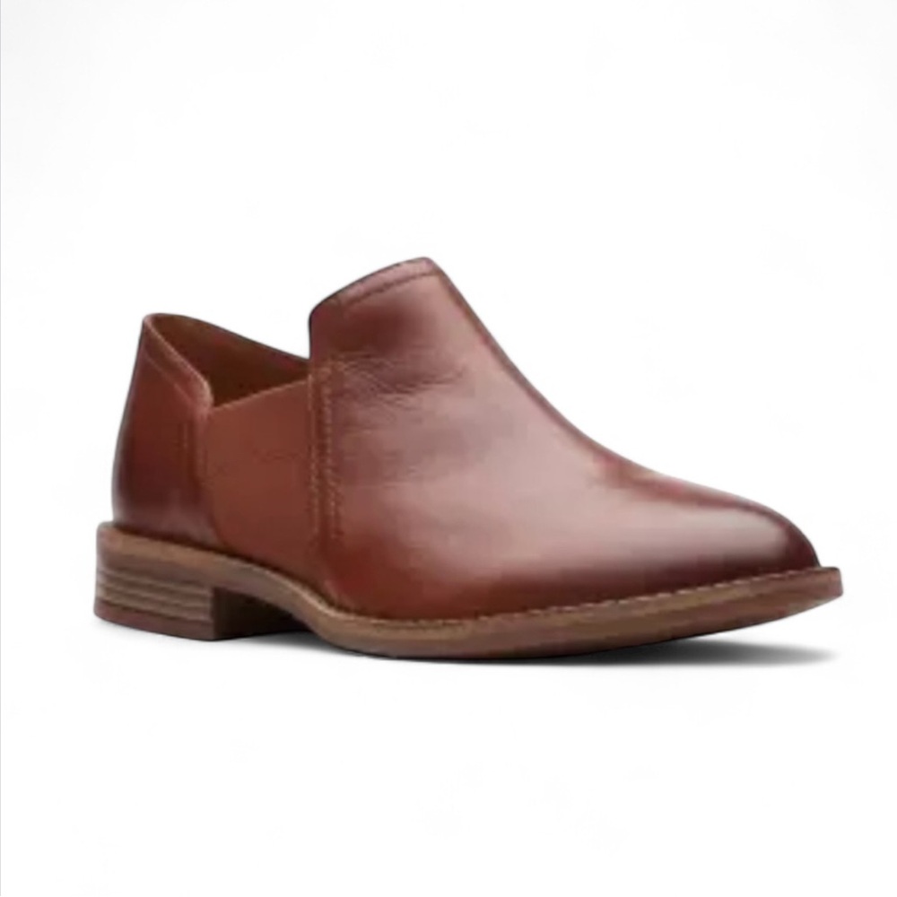 Clark’s Camzin Leather Ankle Boot Sz 8.5